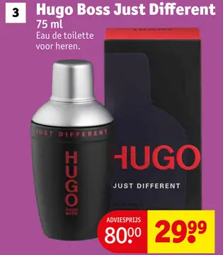 Aanbieding: Hugo Boss Just Different