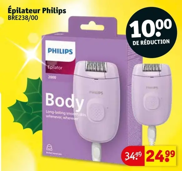 Offre: Épilateur Philips
