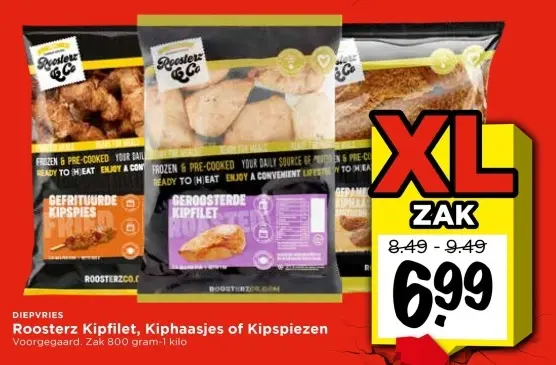 Aanbieding: Kipfilet, Kiphaasjes of Kipspiezen