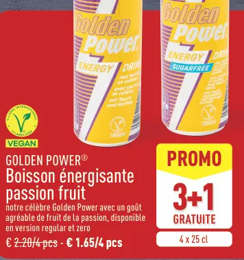 Offre: Boisson énergisante passion fruit