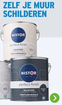 Aanbieding: Histor Perfect Finish Muurverf