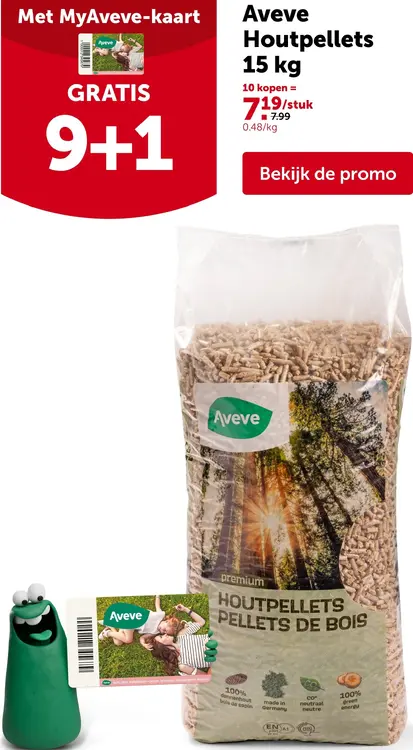Promotie: Houtpellets
