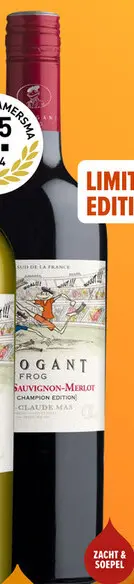 Aanbieding: Arrogant Frog Cabernet Sauvignon Merlot 75CL