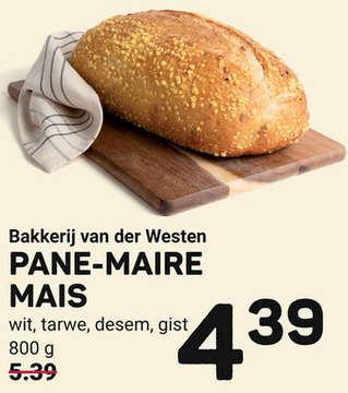 Aanbieding: PANE-MAIRE MAIS