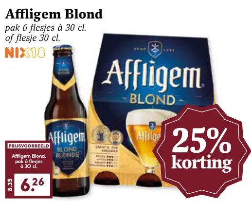 Aanbieding: Affligem Blond