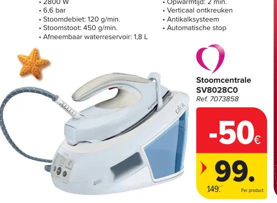 Promotie: Stoomcentrale SV8028C0