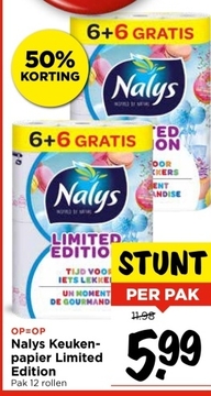 Aanbieding: Nalys Keuken-papier Limited Edition