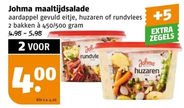 Aanbieding: Johma maaltijdsalade