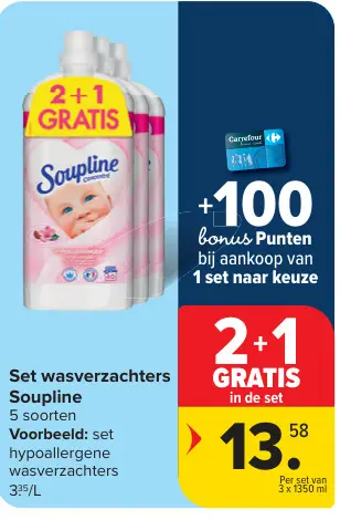 Promotie: Set wasverzachters