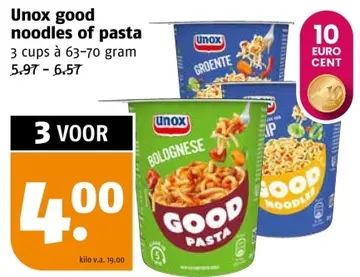 Aanbieding: Unox good noodles of pasta