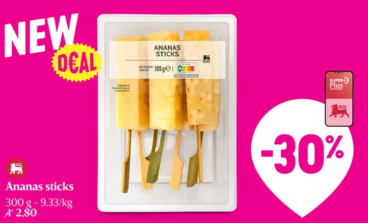 Offre: Ananas sticks