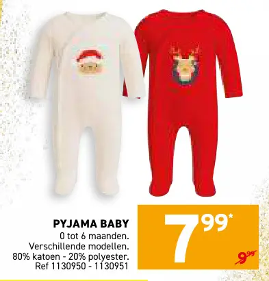 Aanbieding: Pyjama baby