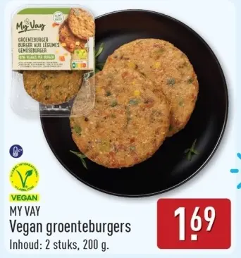 Aanbieding: Vegan groenteburgers