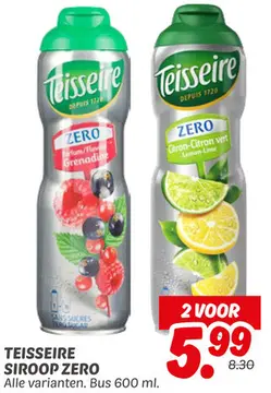 Aanbieding: SIROOP ZERO