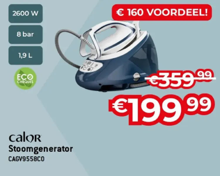 Promotie: Stoomgenerator