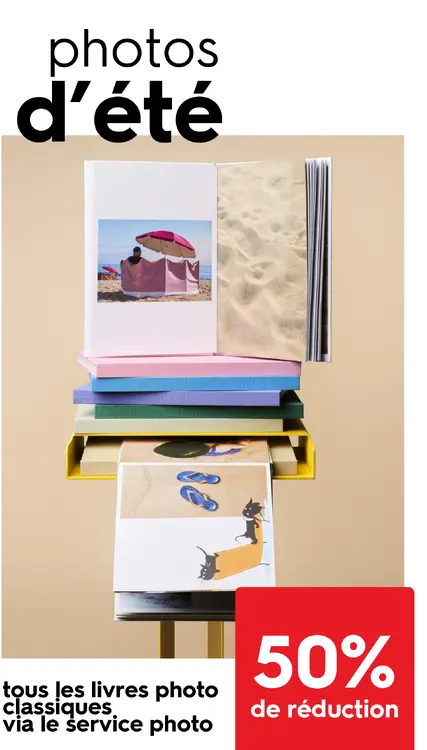 Offre: tous els livres photo classiques via le service photo
