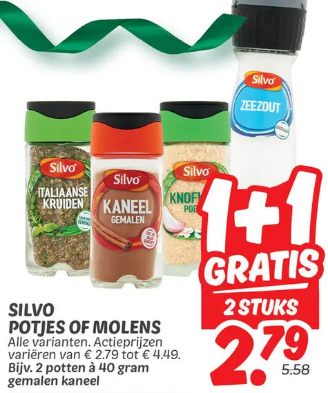 Aanbieding: Potjes of molens