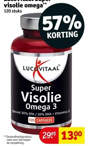 Aanbieding: Super Visolie Omega 3