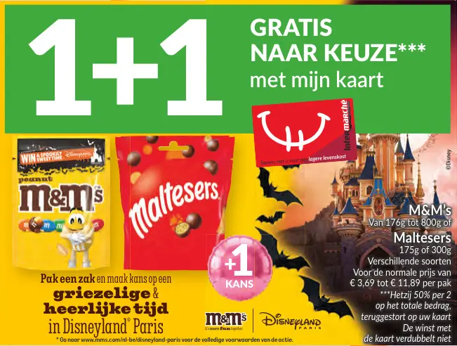 Promotie: M&M's of Maltesers