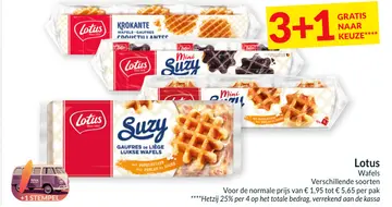 Aanbieding: Lotus Wafels