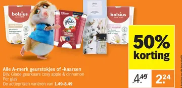 Aanbieding: Alle A-merk geurstokjes of -kaarsen