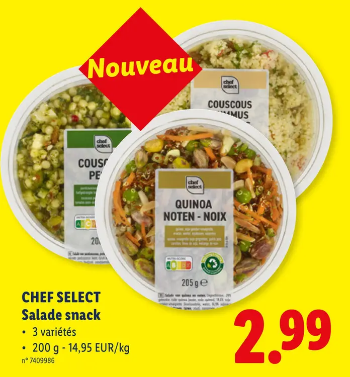 Offre: Salade snack