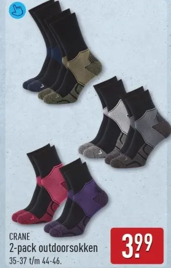 Aanbieding: outdoorsokken