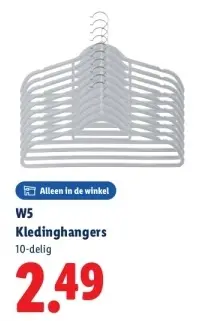 Aanbieding: Kledinghangers