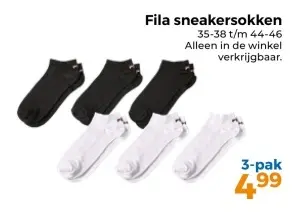 Aanbieding: Fila sneakersokken