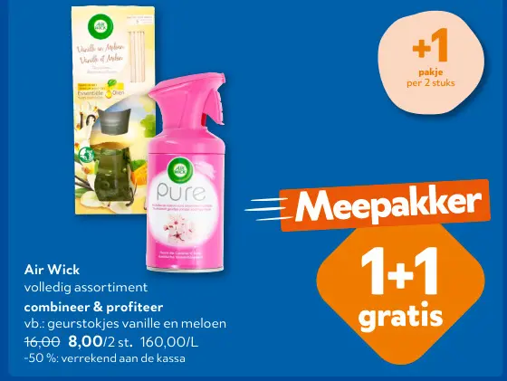 Promotie: Air Wick volledig assortiment
