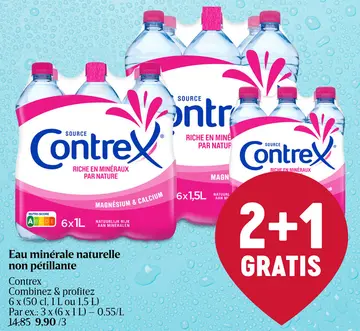 Offre: Eau minérale naturelle non pétillante