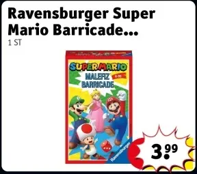 Aanbieding: Super Mario Barricade Pocketspel