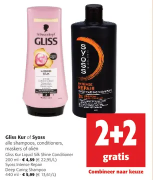 Aanbieding: Gliss Kur Liquid Silk Shine Conditioner