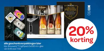 Aanbieding: alle geschenkverpakkingen bier
