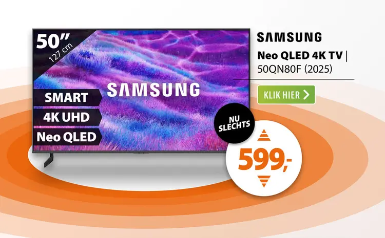 Aanbieding: Samsung Neo QLED 4K 50QN80F (2025)