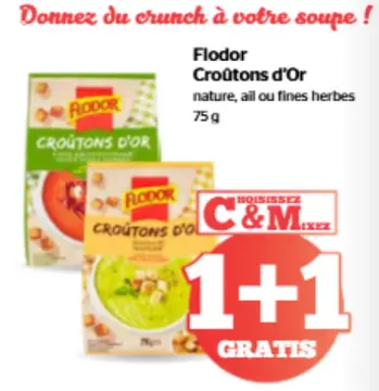 Offre: Flodor Croûtons d'Or