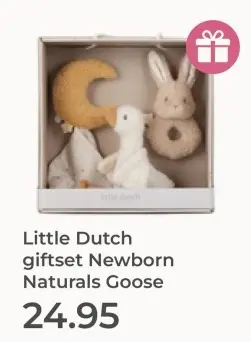 Aanbieding: giftset Newborn Naturals Goose