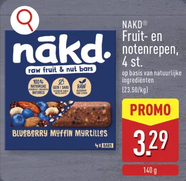 Promotie: Fruit- en notenrepen