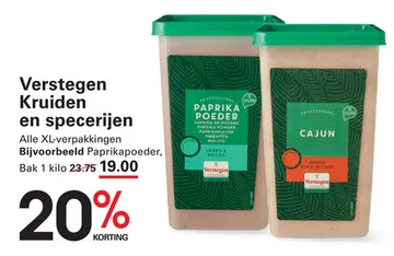 Aanbieding: Verstegen Kruiden en specerijen