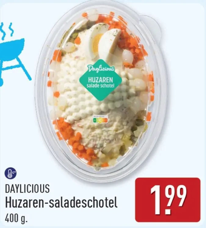 Aanbieding: Huzaren-saladeschotel