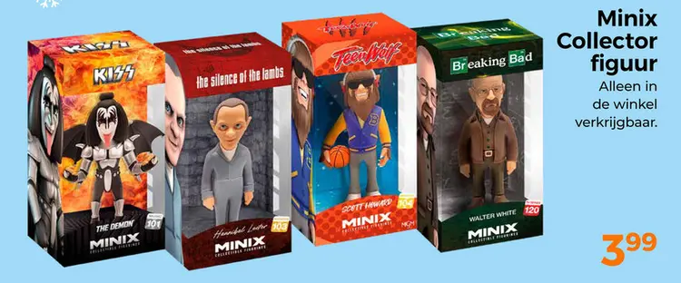 Aanbieding: Minix Collector figuur