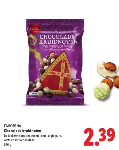 Aanbieding: Chocolade kruidnoten