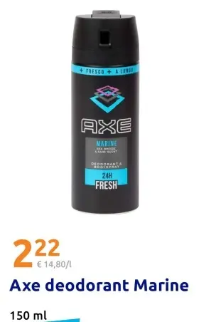 Aanbieding: Axe deodorant Marine