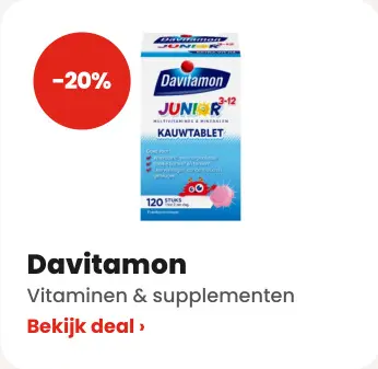 Aanbieding: Vitaminen & supplementen