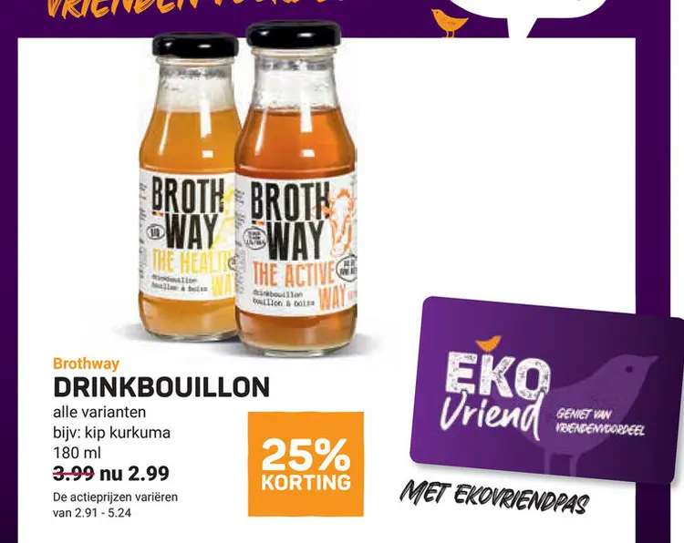 Aanbieding: Drinkbouillon
