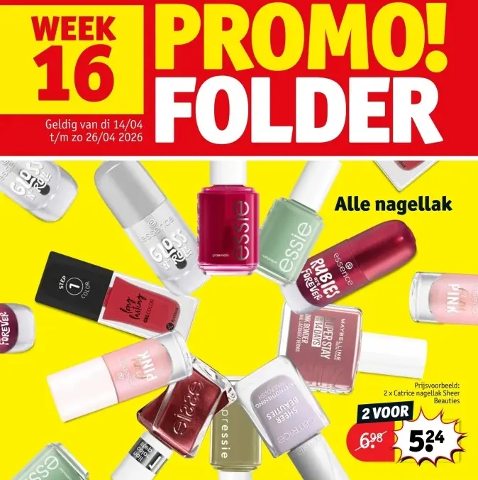 Promotie: Alle nagellak