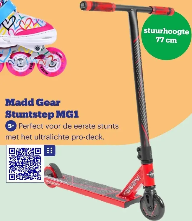 Promotie: Madd Gear Stuntstep MG1