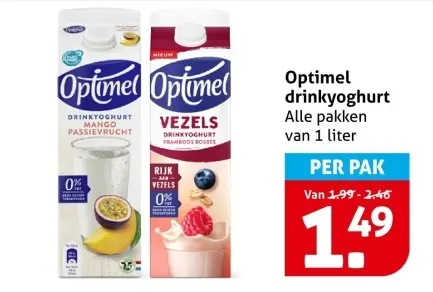 Aanbieding: drinkyoghurt