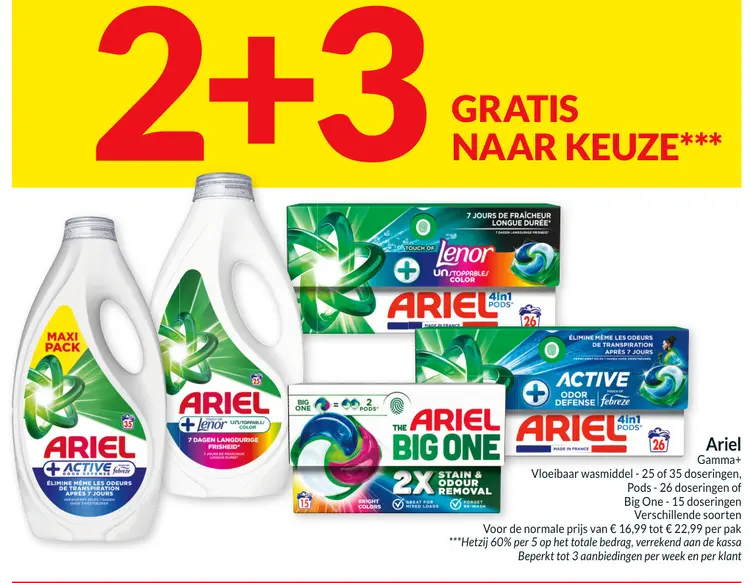 Promotie: Ariel Gamma+