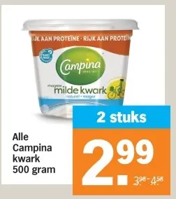 Aanbieding: Campina kwark